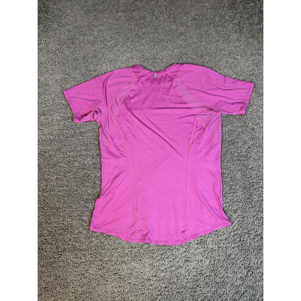Nike Shirt Womens M Pink Dri-FIT Short Sleeve Crew Neck Athletic Breathable - Picture 5 of 10